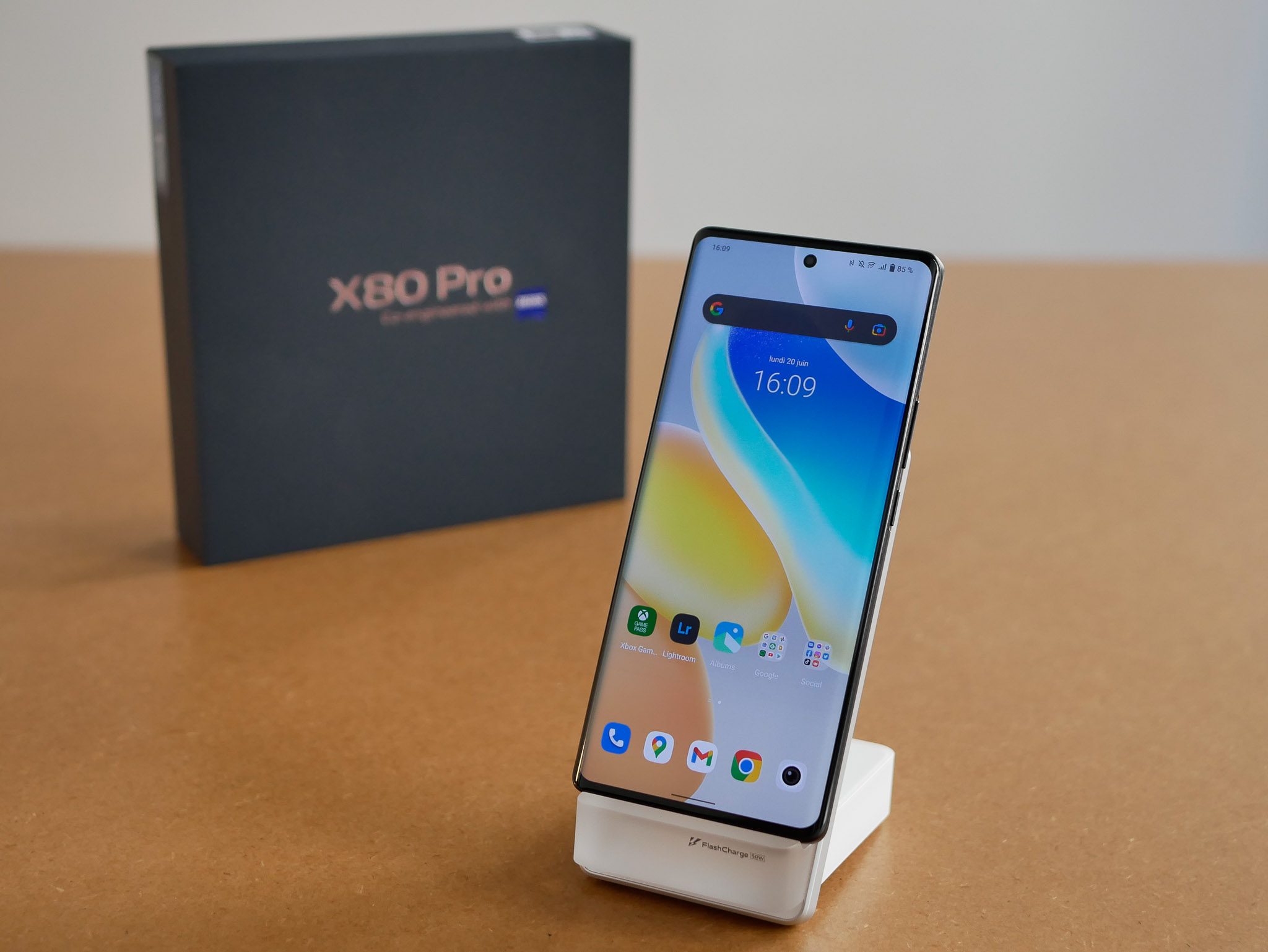 test vivo X80 Pro écran