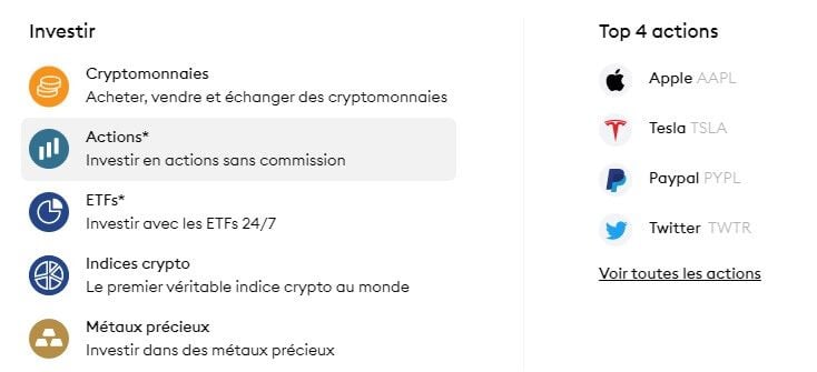 investissement bourse bitpanda