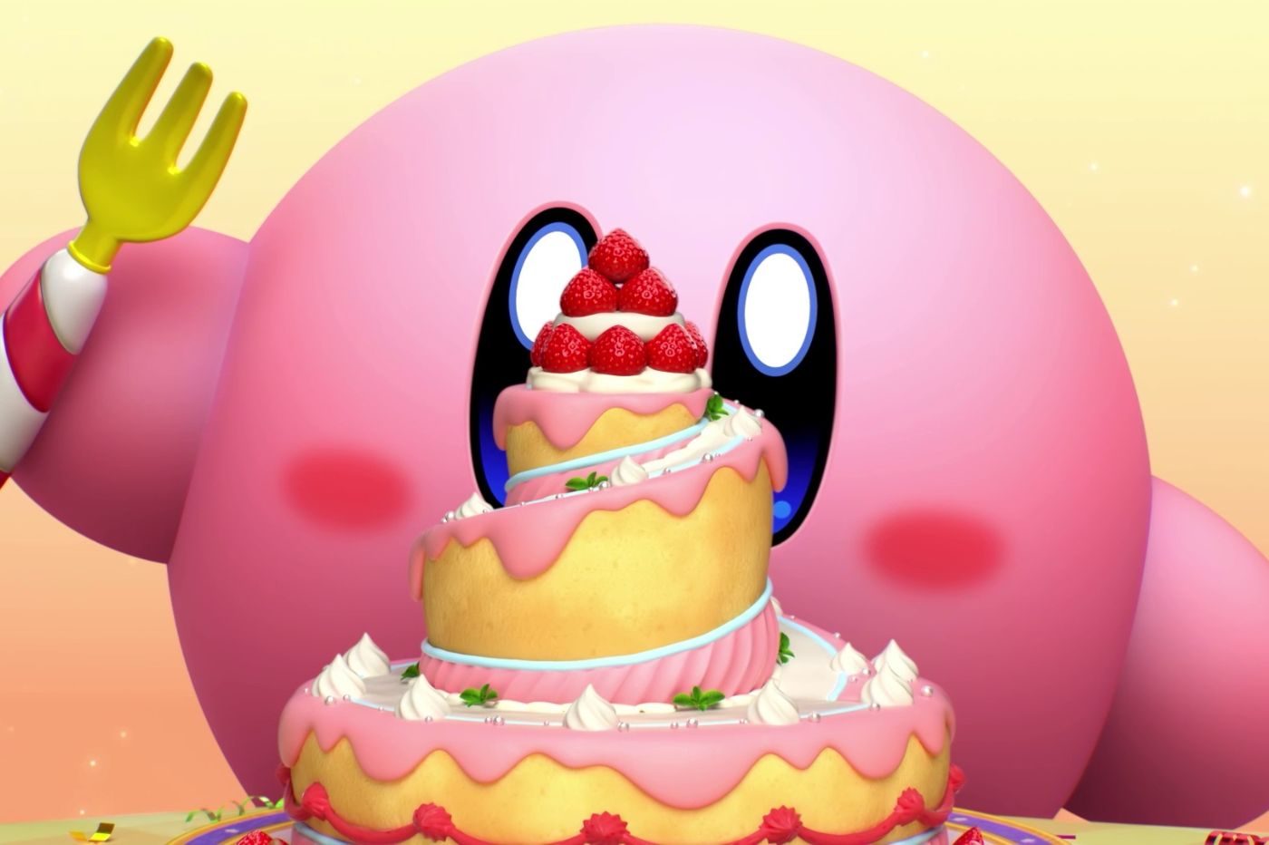 Überraschung !  Nintendo stellt ein köstliches neues Kirby-Spiel vor