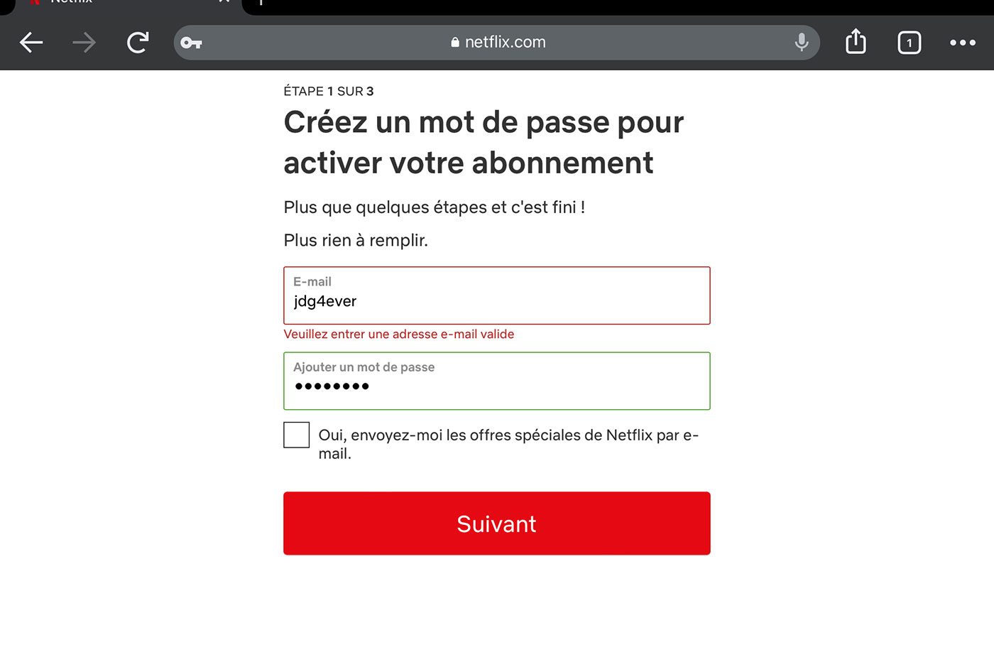 Netflix iPad abonnement