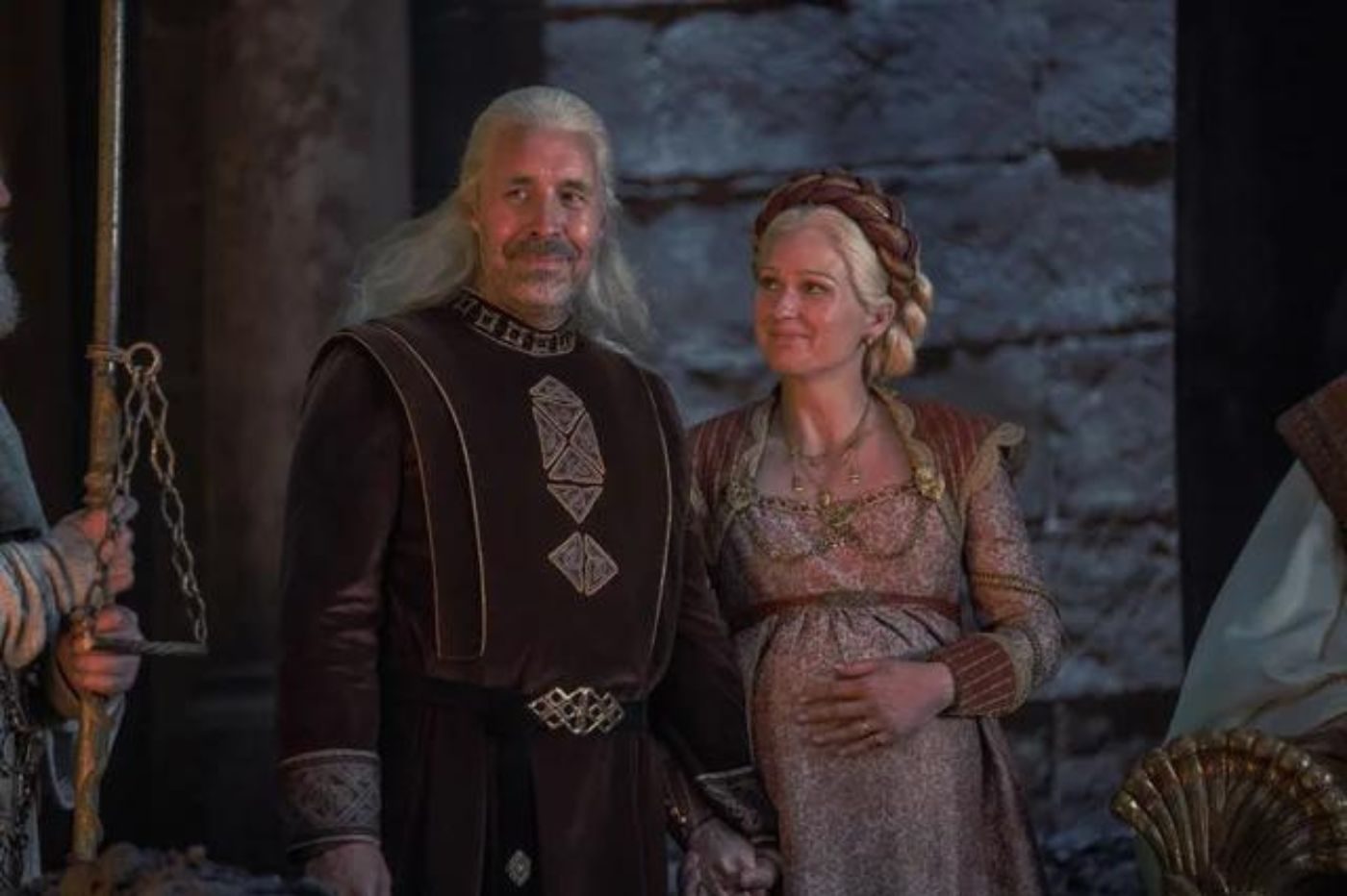 Le roi Vicerys et sa femme la reine Aemma