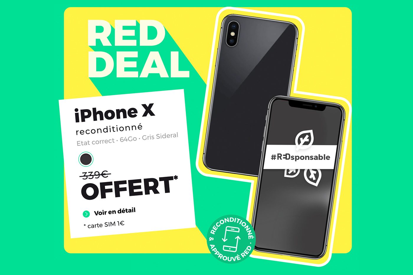 iPhone X RED Deal