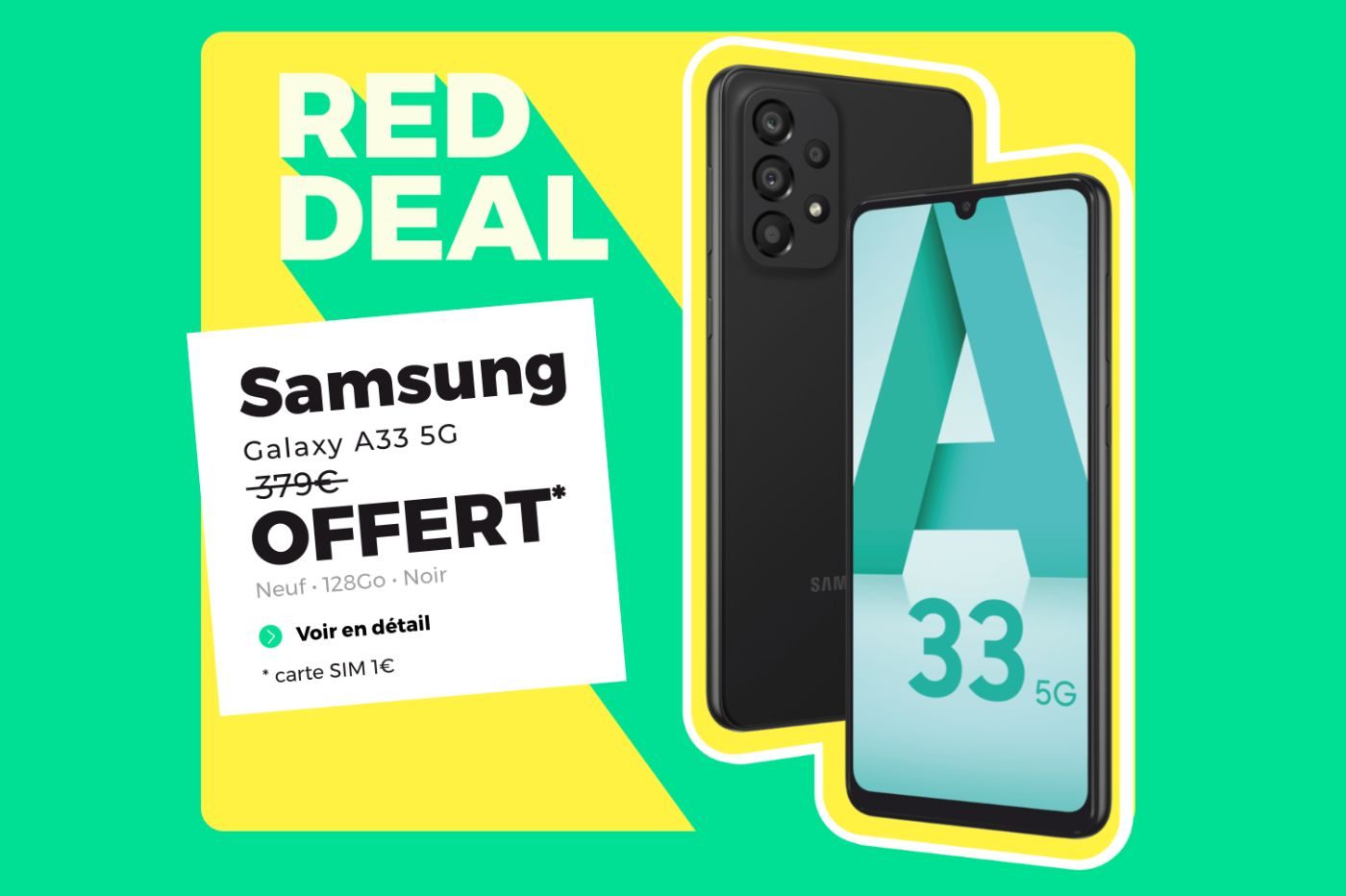 RED Deal Samsung Galaxy A33 5G