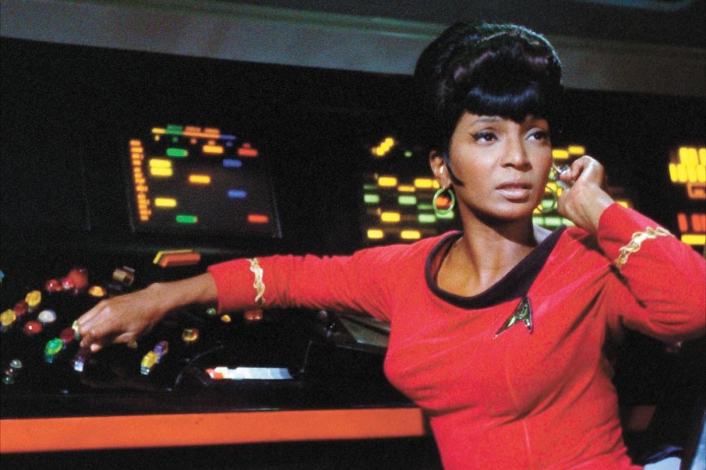 Le lieutenant Uhura dans Star Trek la série originale
