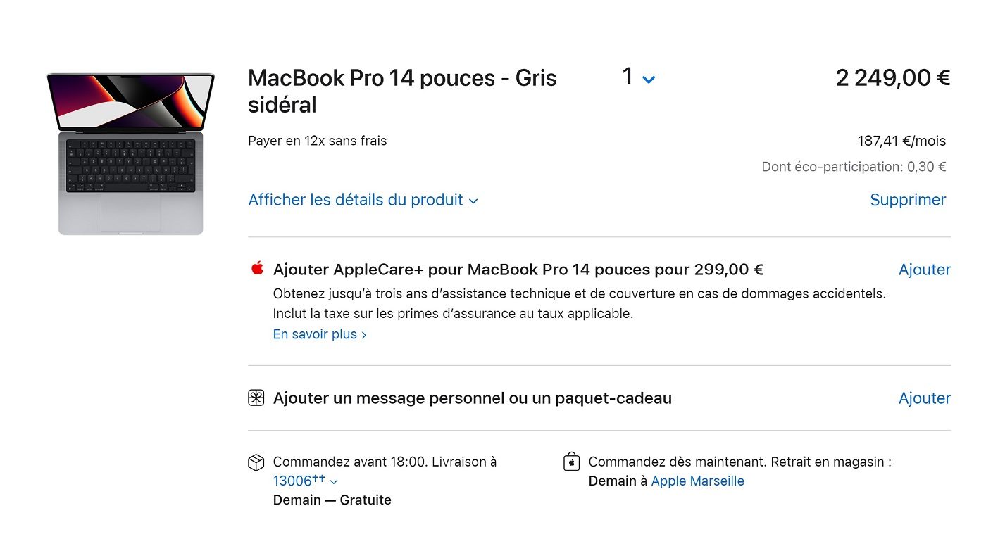 Apple Macbook pro 14