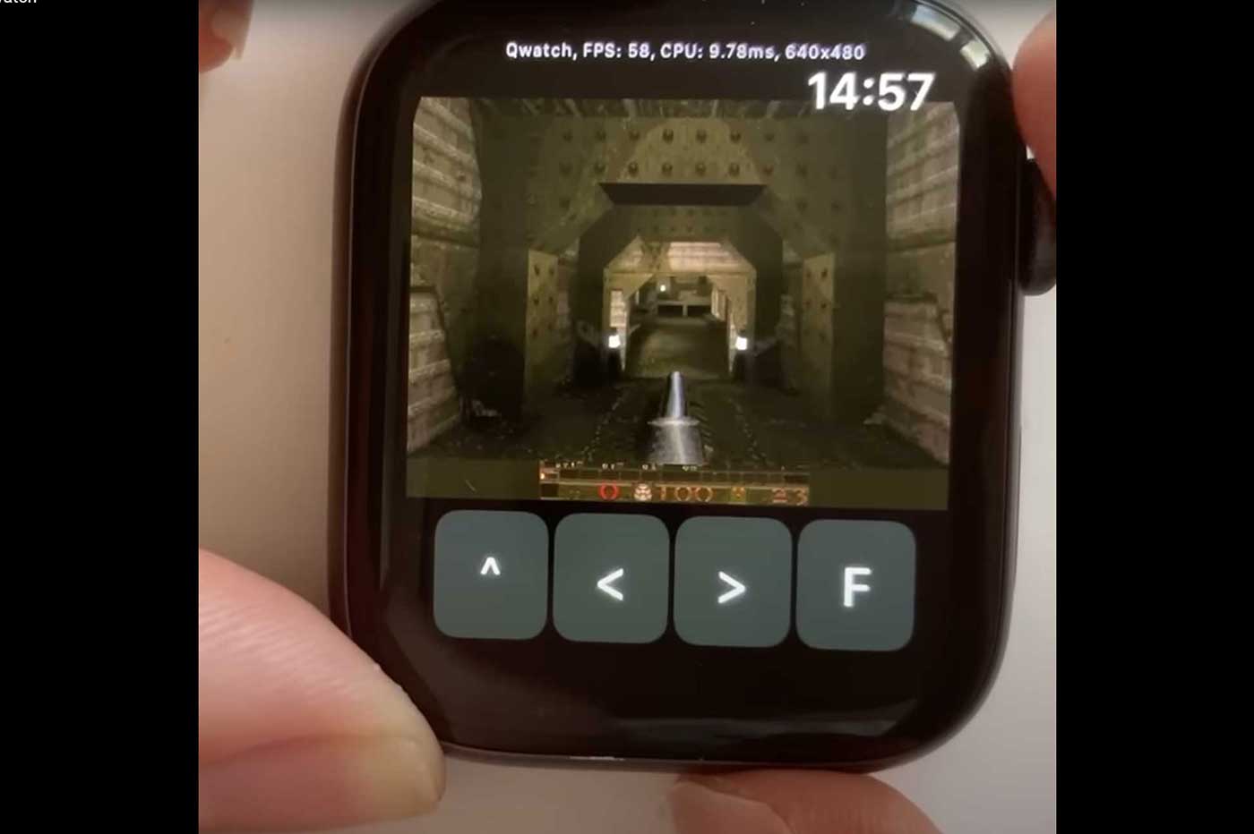Quake sur Apple Watch