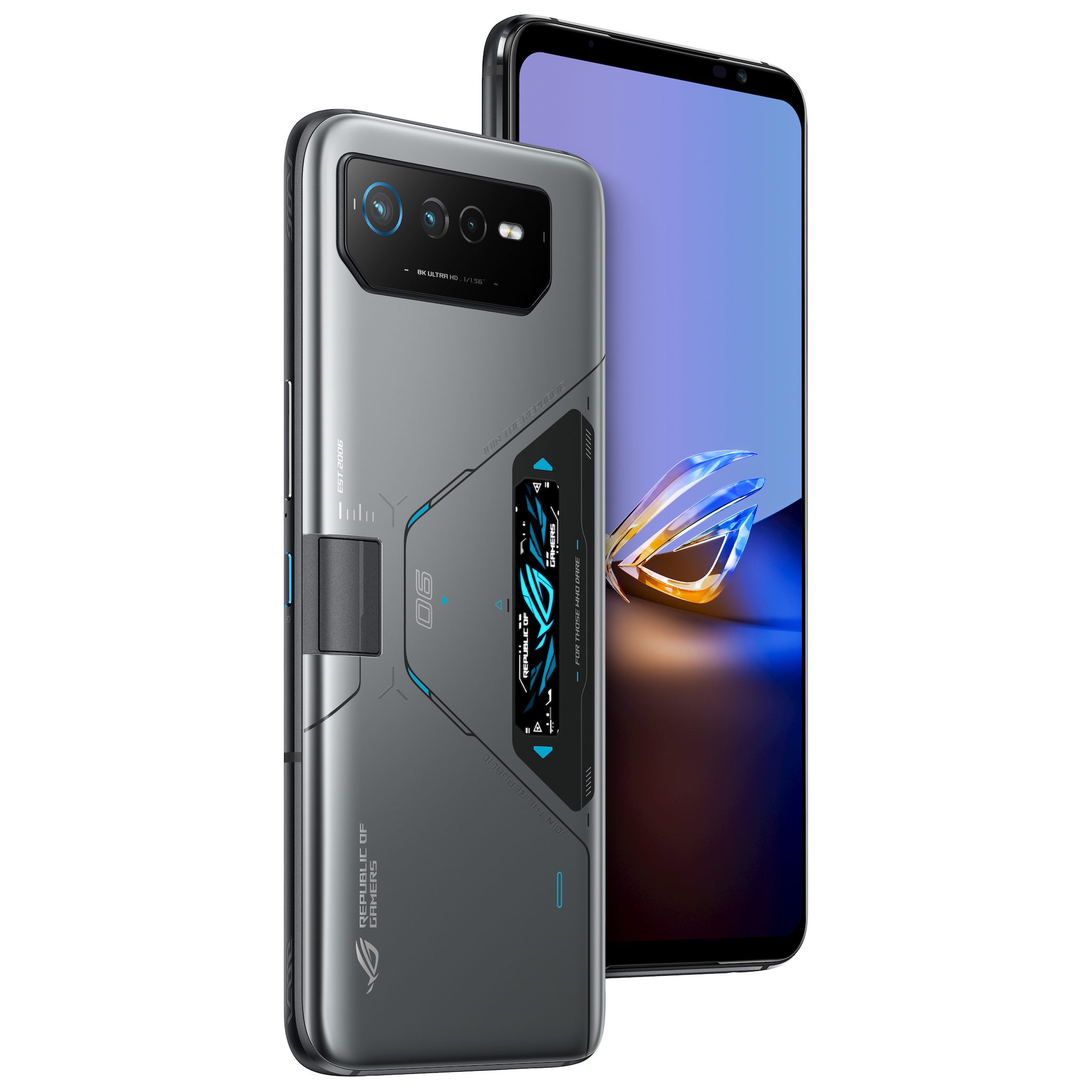 Custodia In Silicone + Vetro Temperato Per Asus ROG Phone 6 (6.78") - Cover Morbida Antiurto, Trasparente, Protezione Completa
