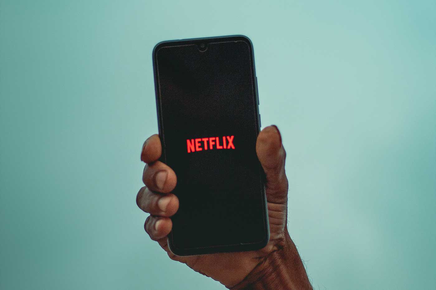 Netflix Logo smartphone