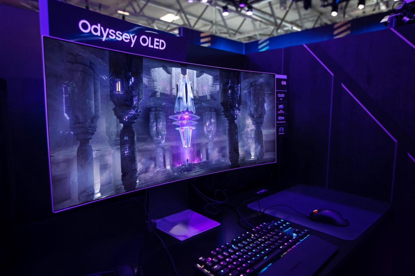 Samsung présente son premier écran gaming OLED, attention les yeux