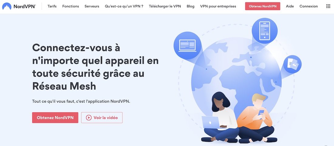 Reseau-Mesh-NordVPN