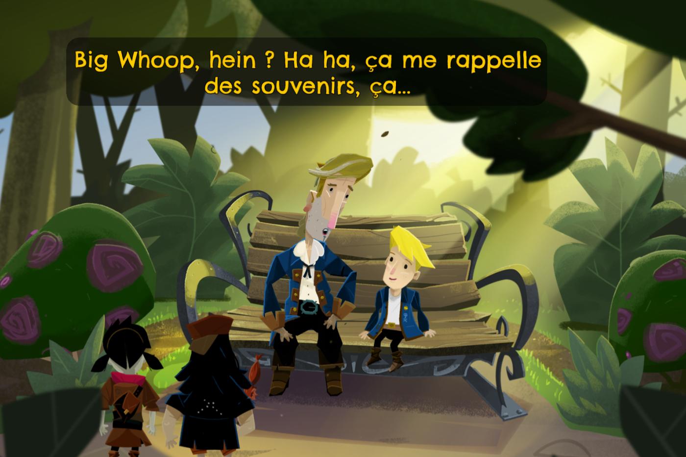 Return to monkey island filsm dialogue