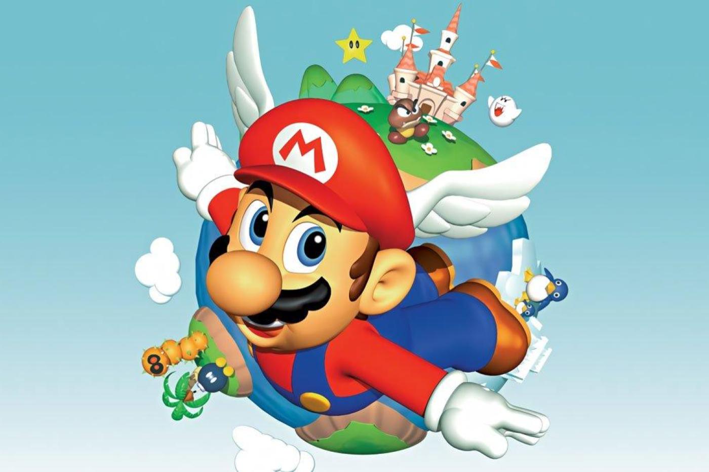 Image promotionnelle de Super Mario 64