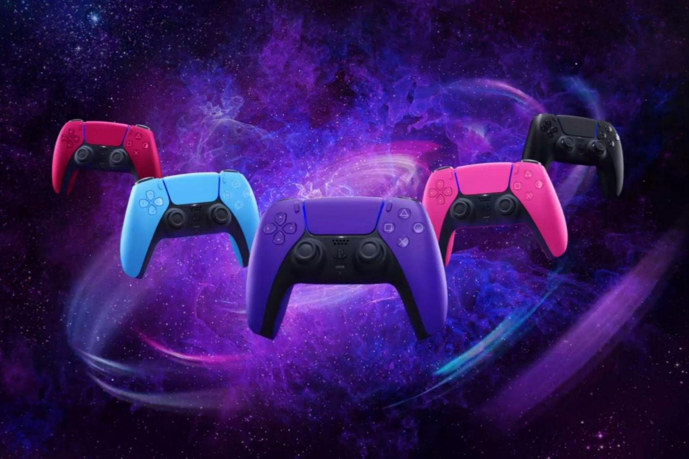 Différents coloris de manette DualSense