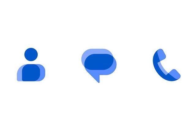 Google Messages icônes