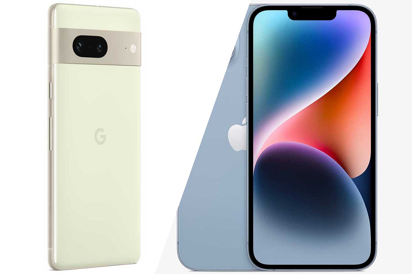 Google Pixel 7 vs iPhone 14