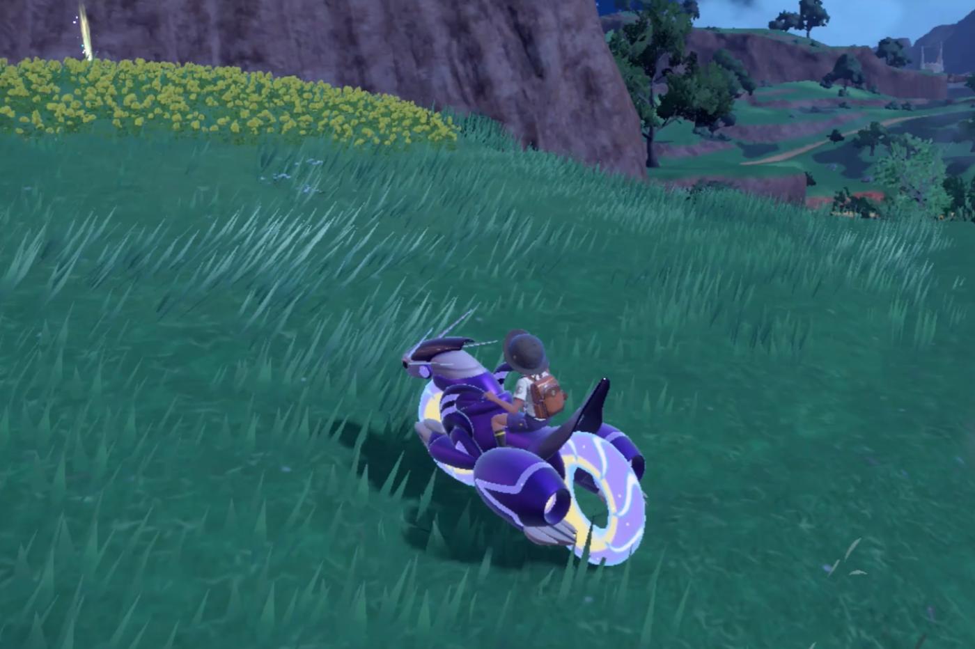 Pokemon violet ecarlate moto