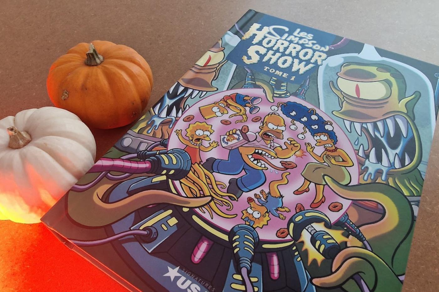 Sélection Halloween BD Simpson