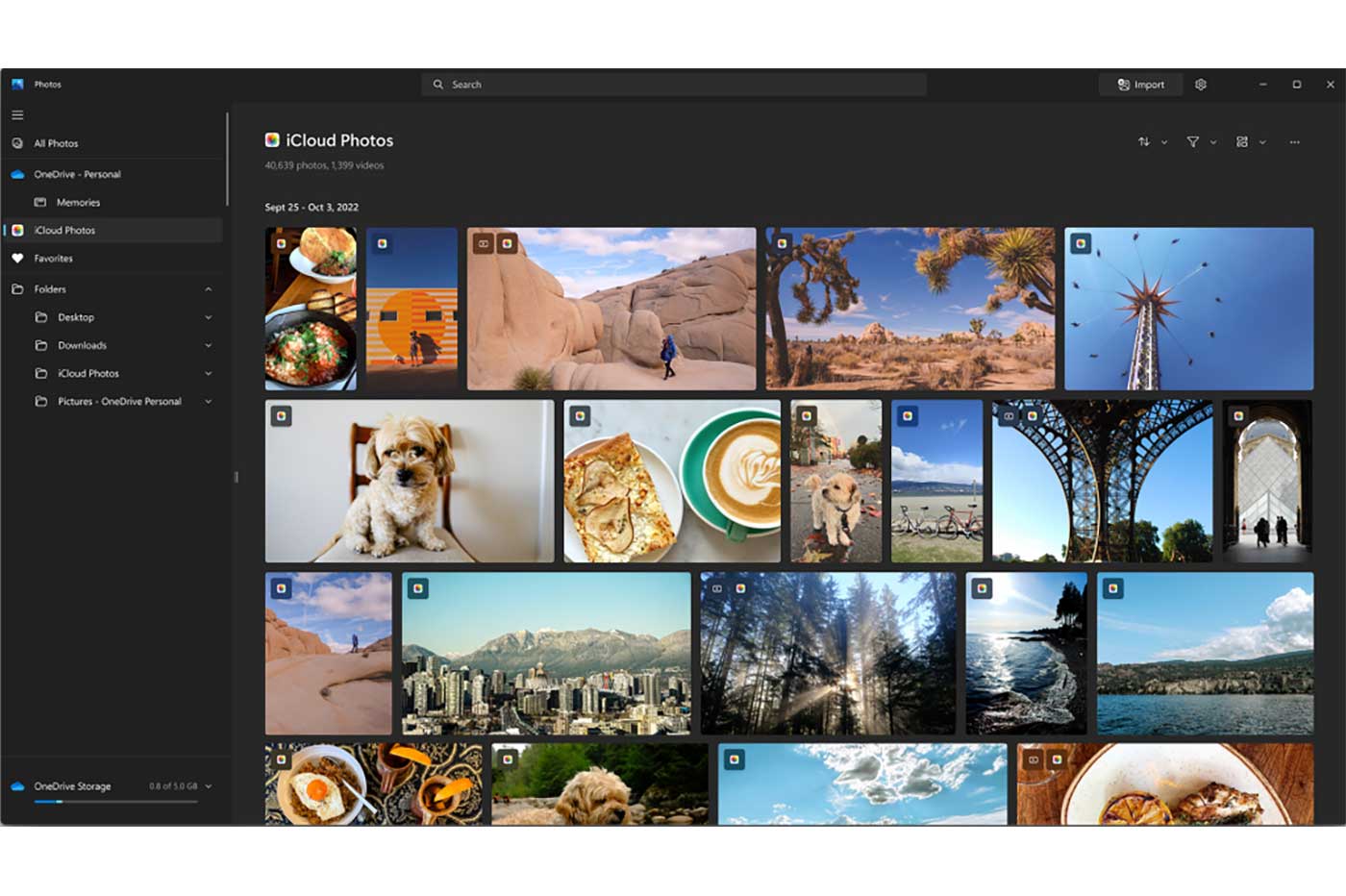 iCloud Photos Windows 11