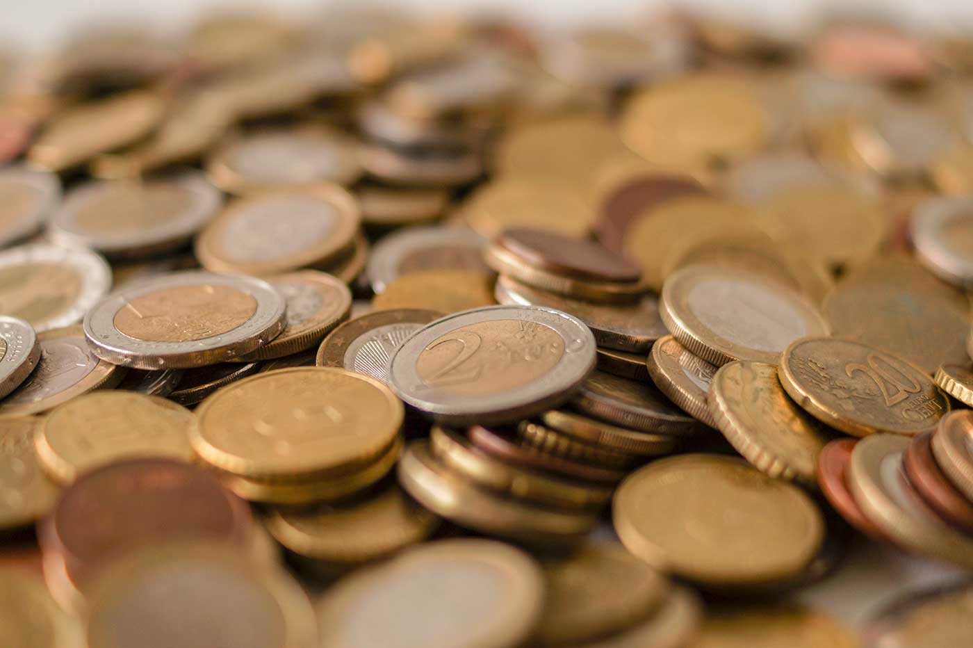 Argent pièces euros