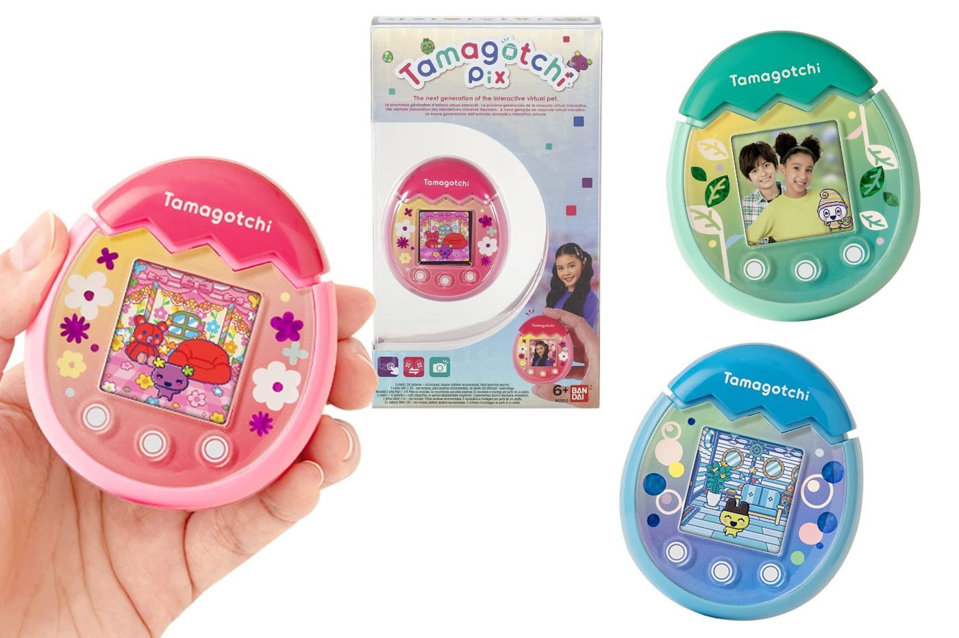 Les nouveaux Tamagotchi Pix ont maintenant une caméra embarquée