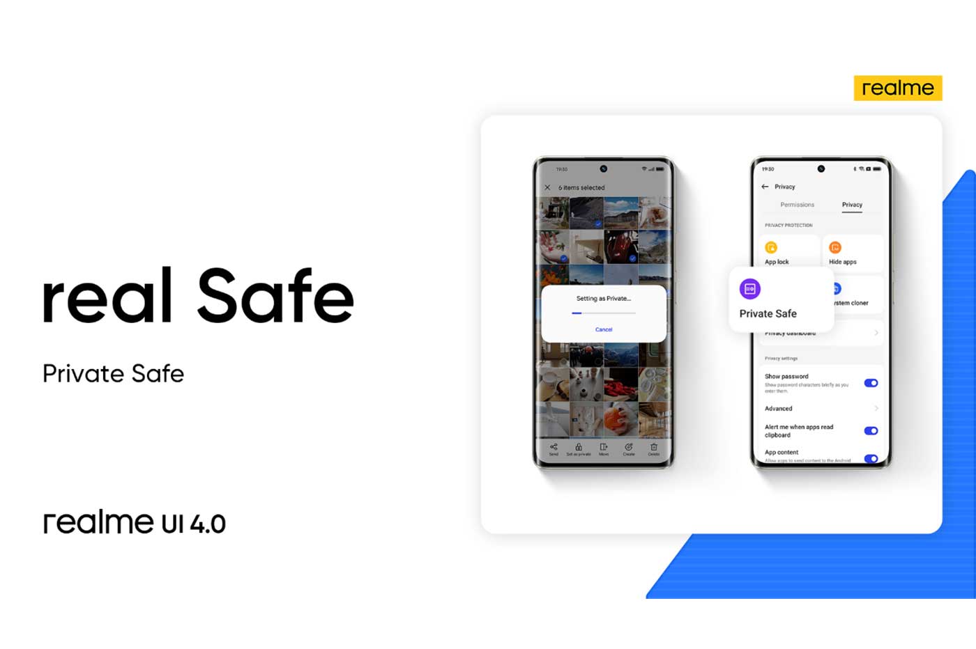 realme UI 4.0 privé