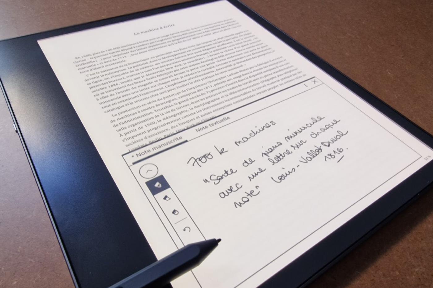 Amazon kindle Scribe notes 