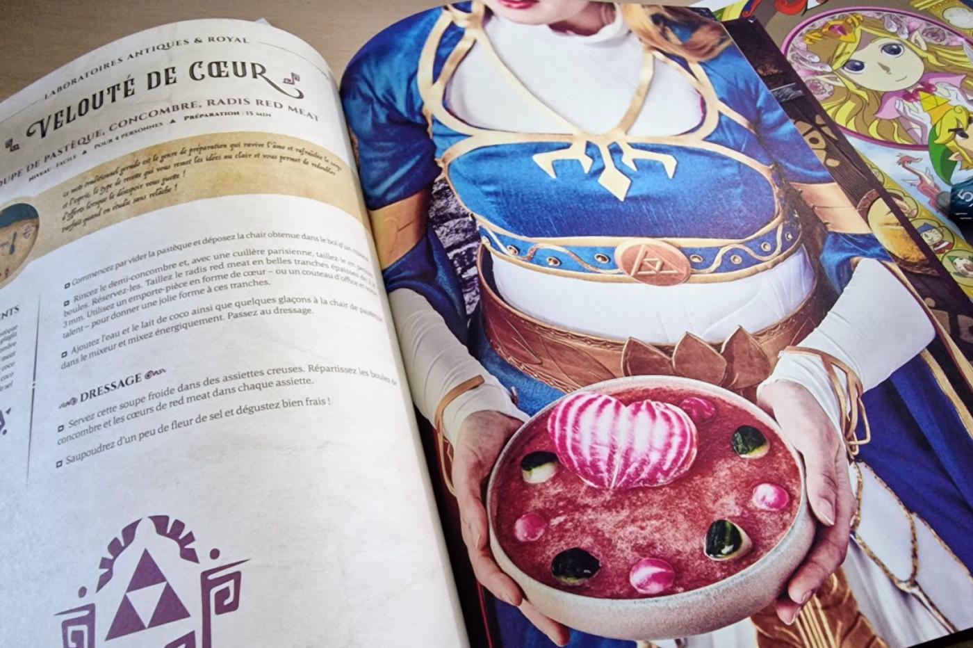 La cuisine dans Zelda Gastronogeek soupe