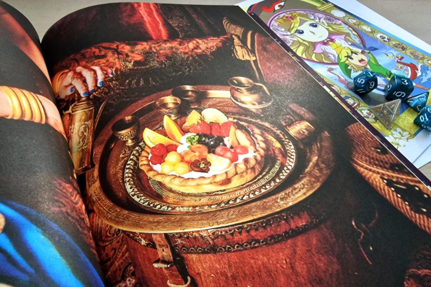 La cuisine dans Zelda Gastronogeek gateau