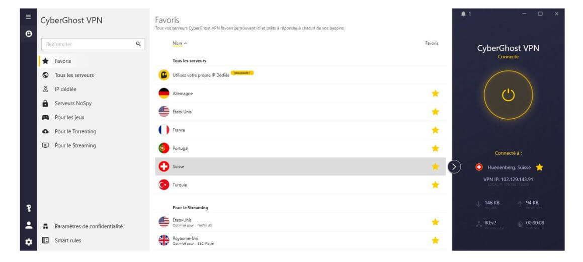 Free cyberghost application for Switzerland