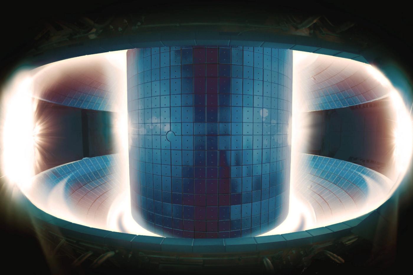 Un plasma dans le tokamak coréen KSTAR. 