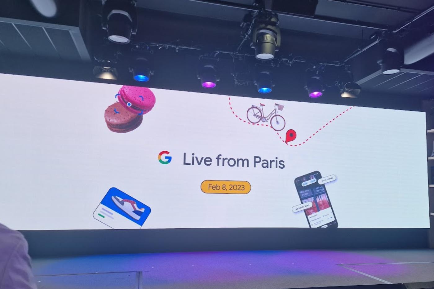 Google Live frome Paris