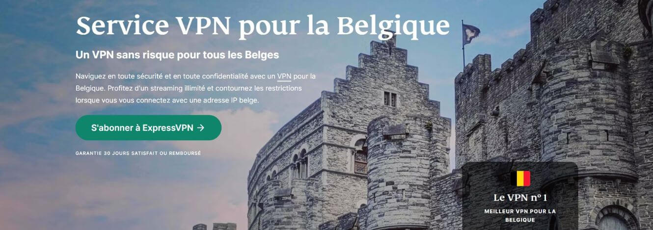 ExpressVPN pour la télévision belge