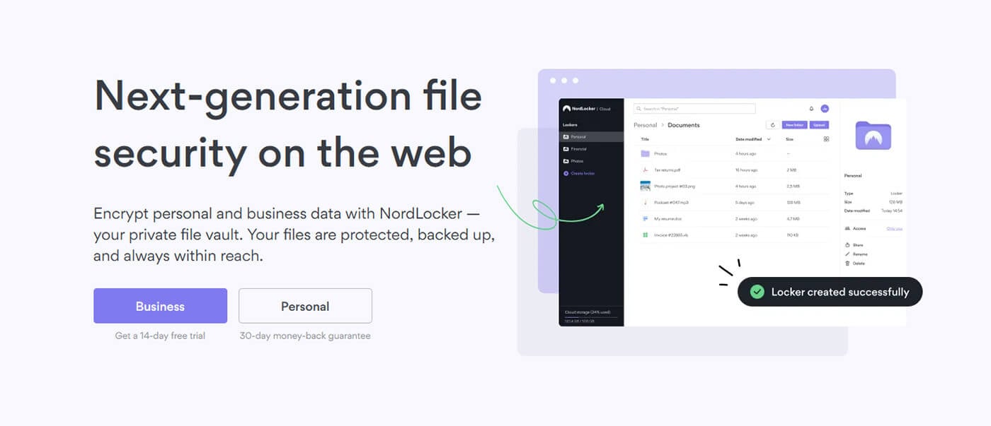 NordLocker Stockage en ligne