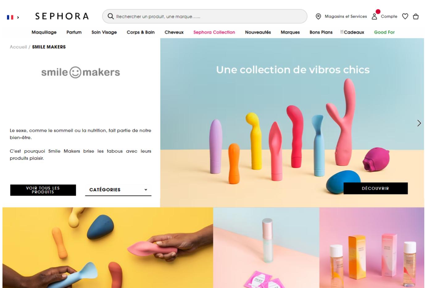 Smile Makers chez Sephora