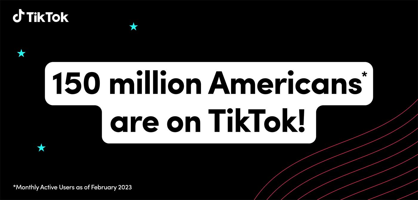TikTok 150 millions USA