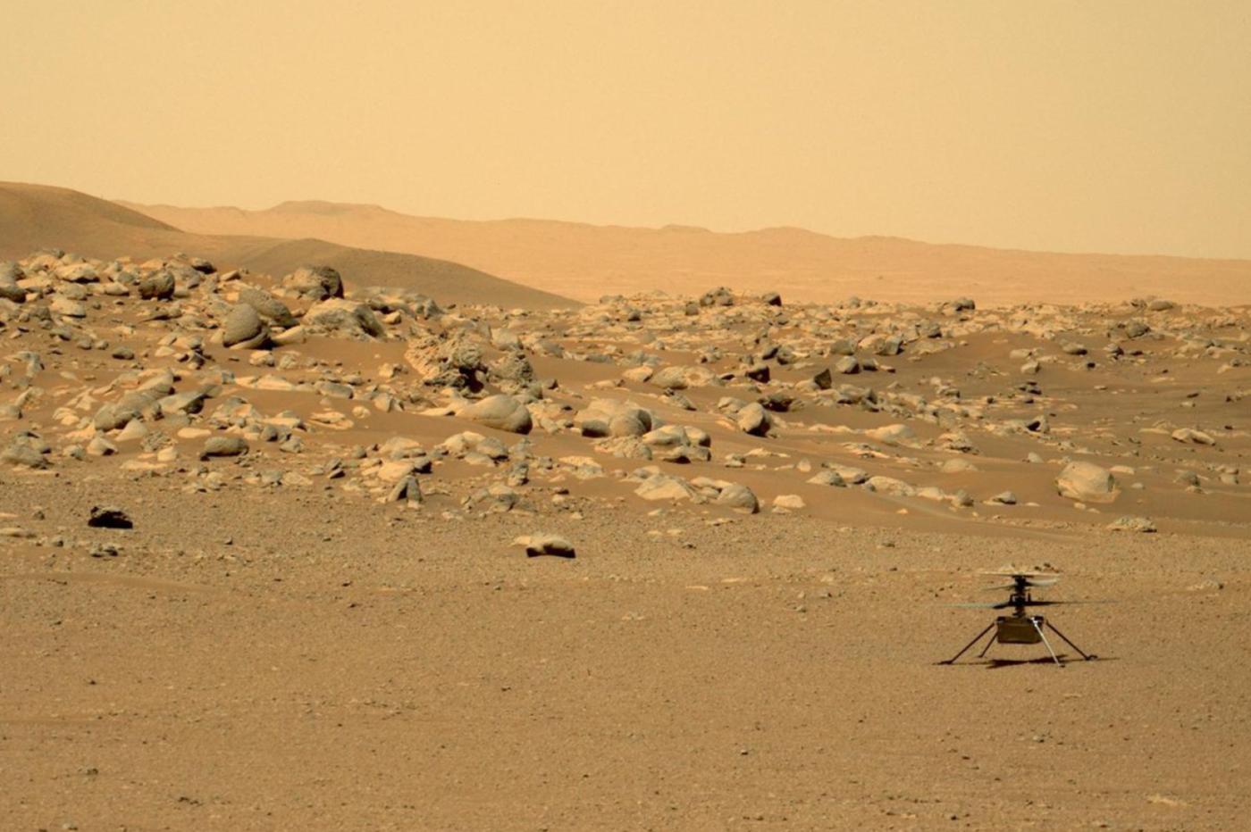 Le 50e vol d'Ingenuity sur Mars