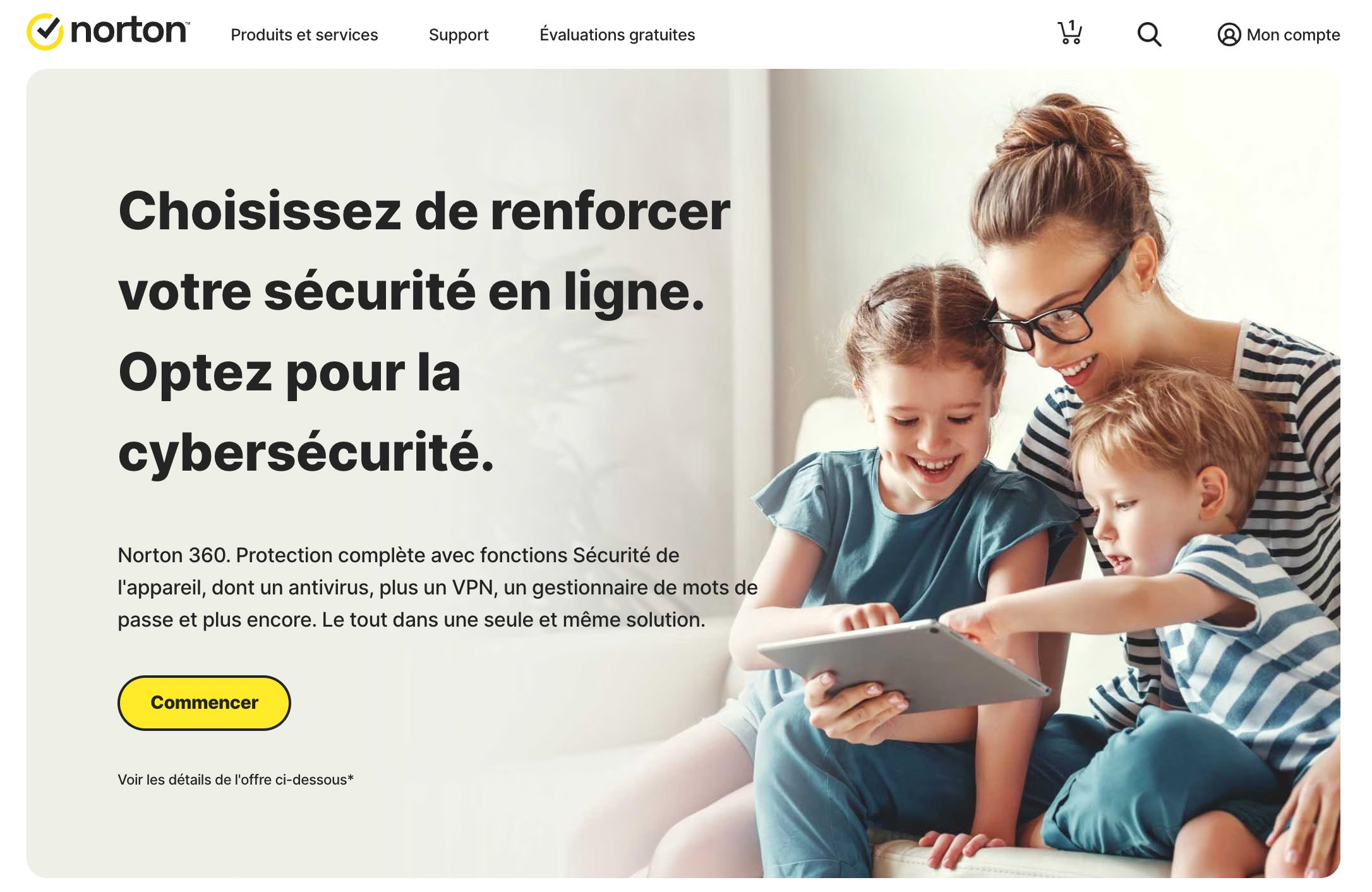 Logiciel antivirus Norton