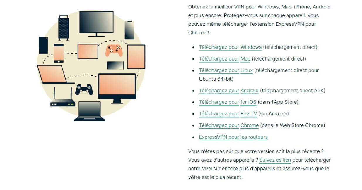 Télécharger l'application VPN