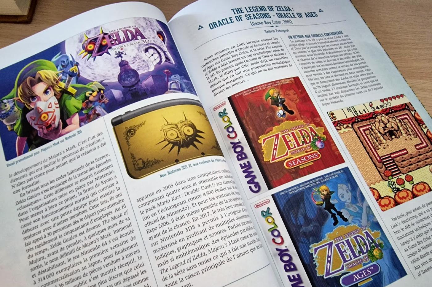 Chroniques de Zelda : la légende de link livre ynnis