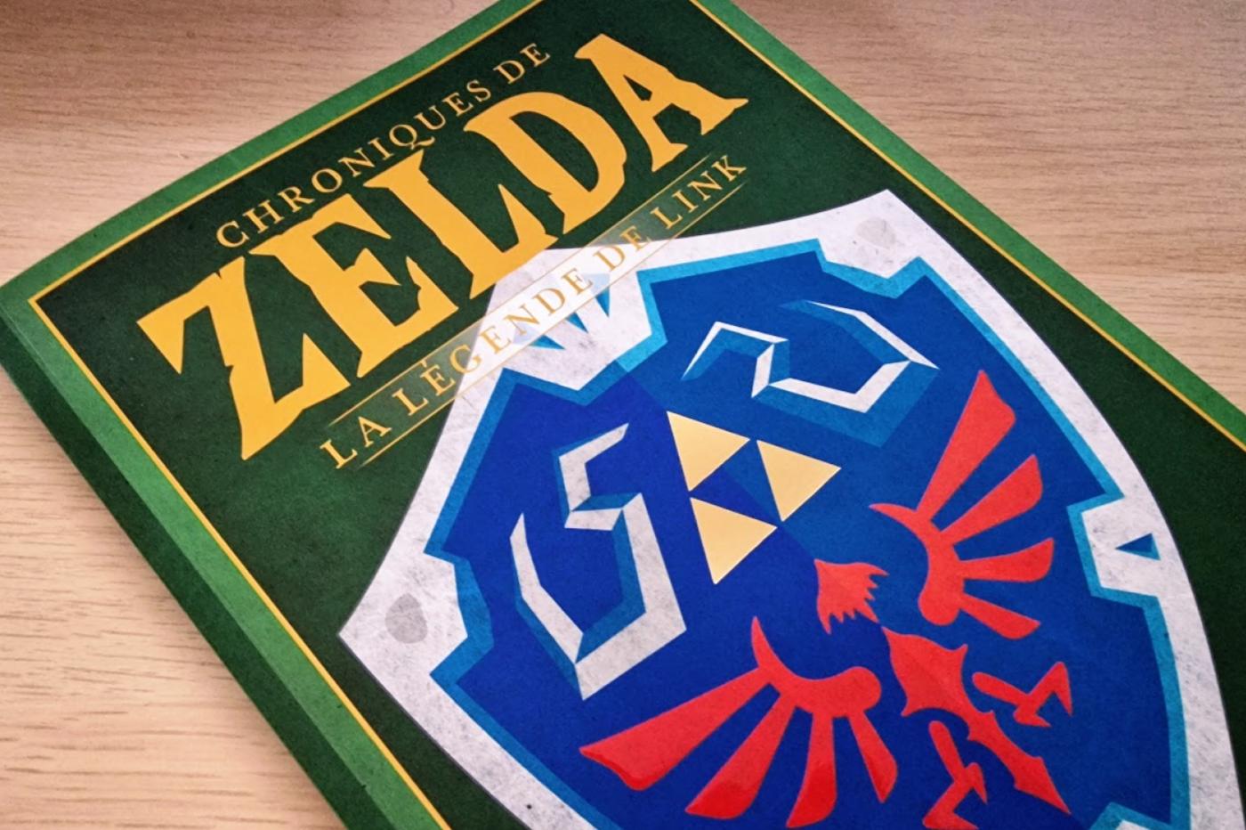Chroniques de Zelda : la légende de link livre ynnis