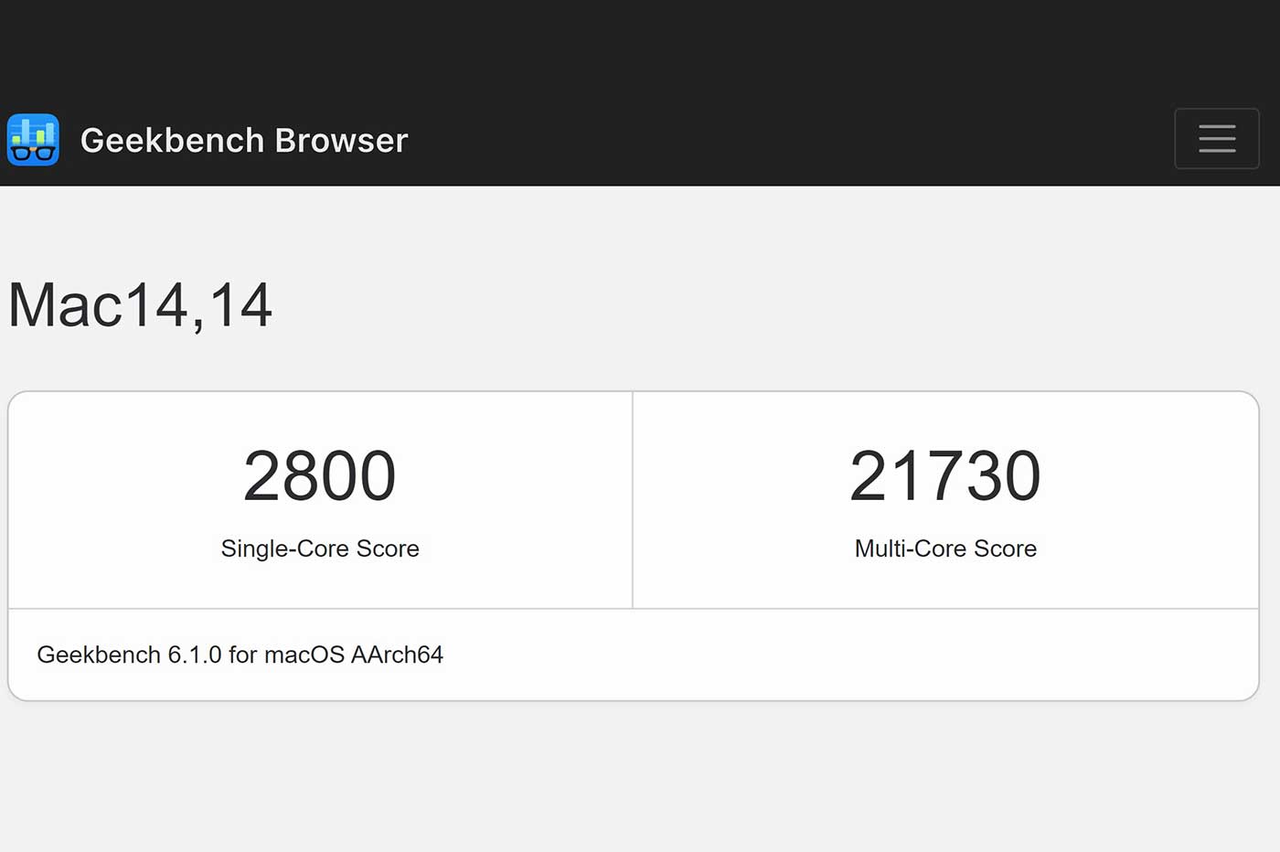 Apple M2 Ultra benchmark