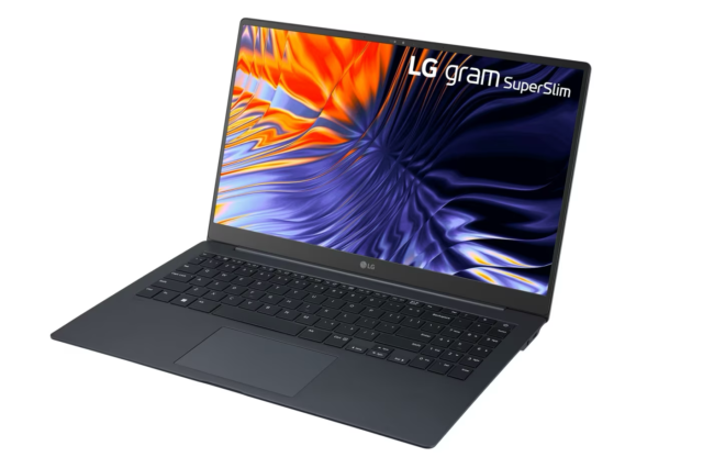 Un PC Portable ultra léger, le LG gram 2023. Publicité avec @lg_france