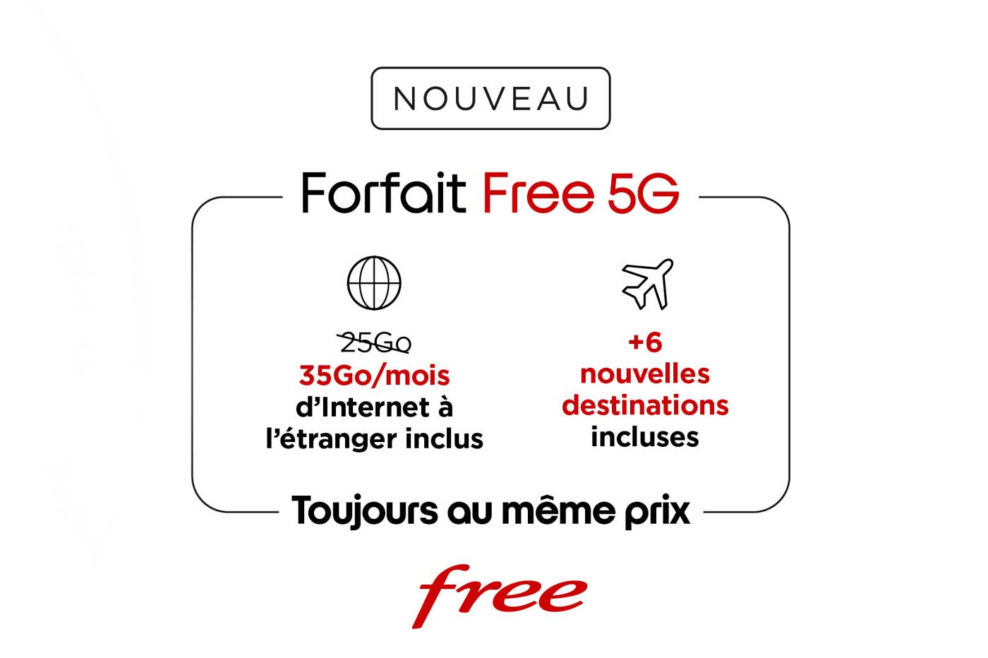 Forfait Free 5G