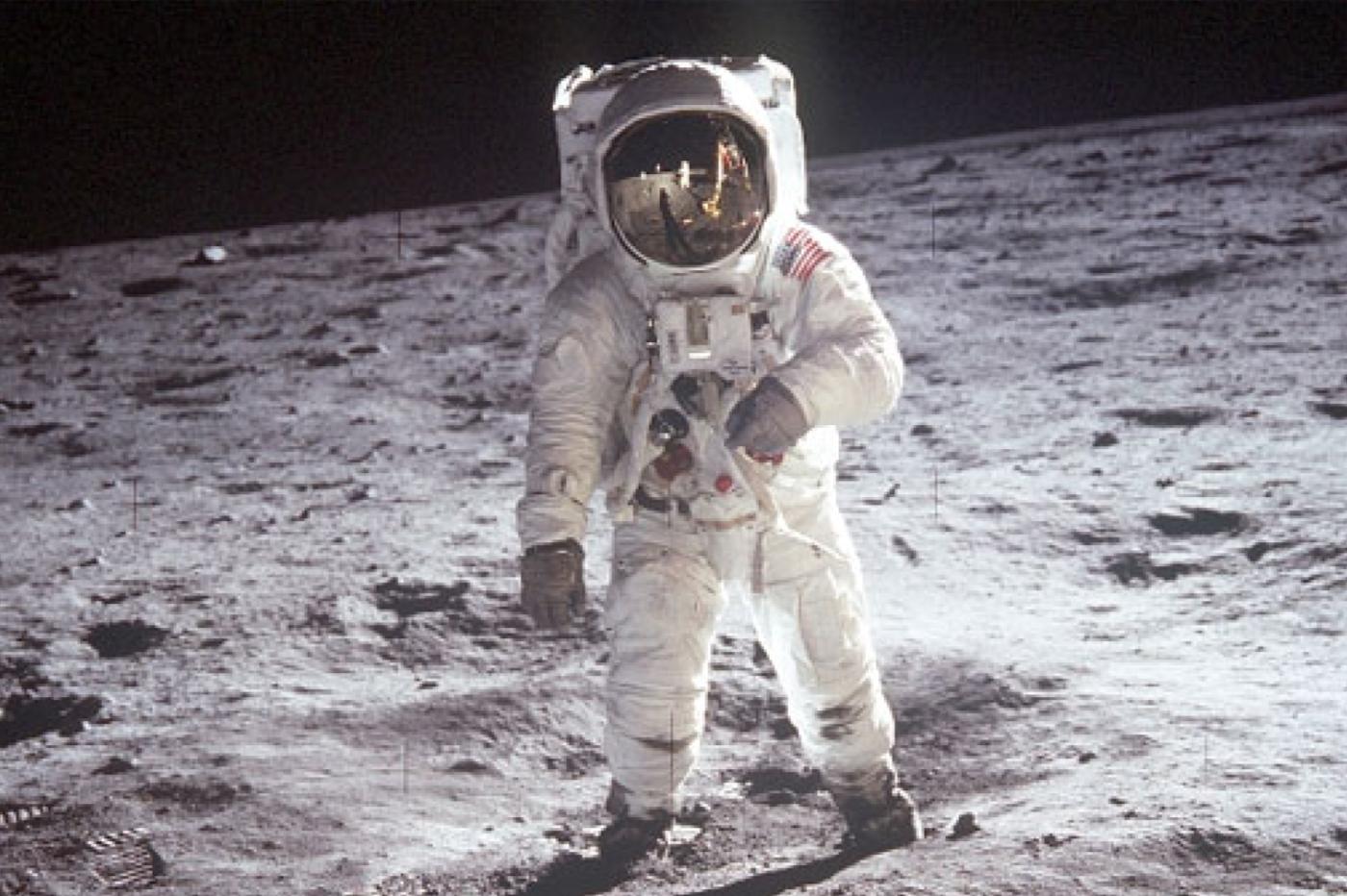 La légendaire photo A Man on the Moon