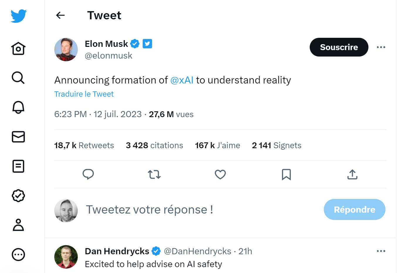 xAI Twitter Elon Musk