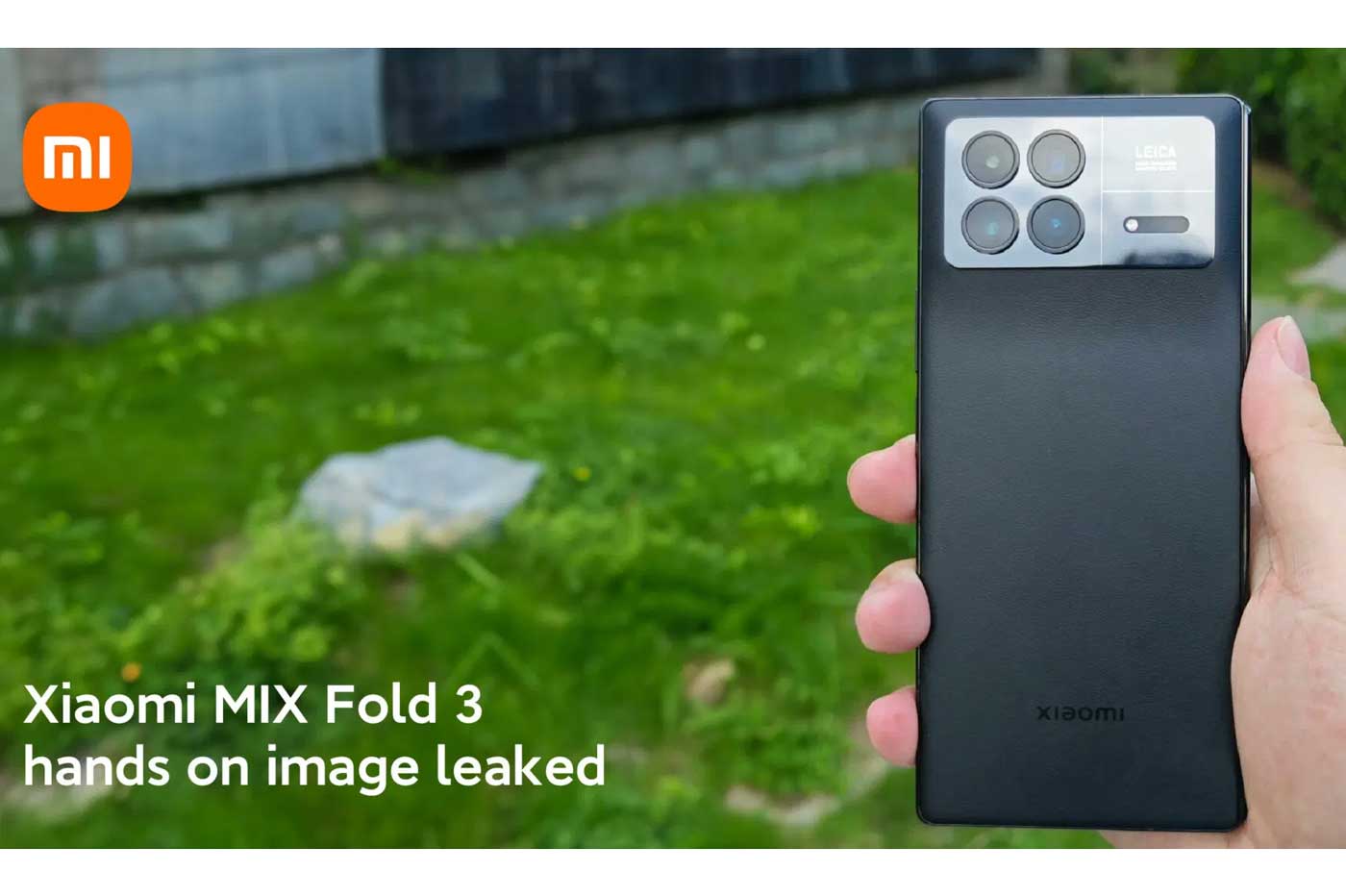Xiaomi Mix Fold 3 leak