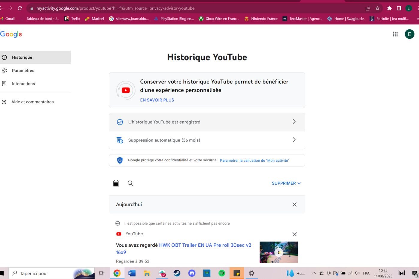 youtube historique (2)