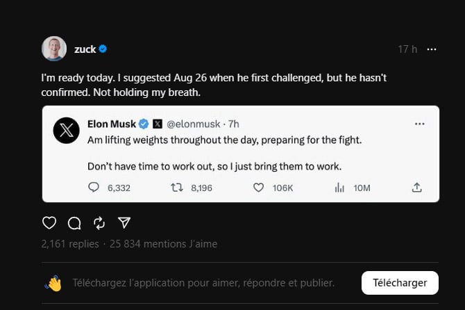 Zuck vs Musk