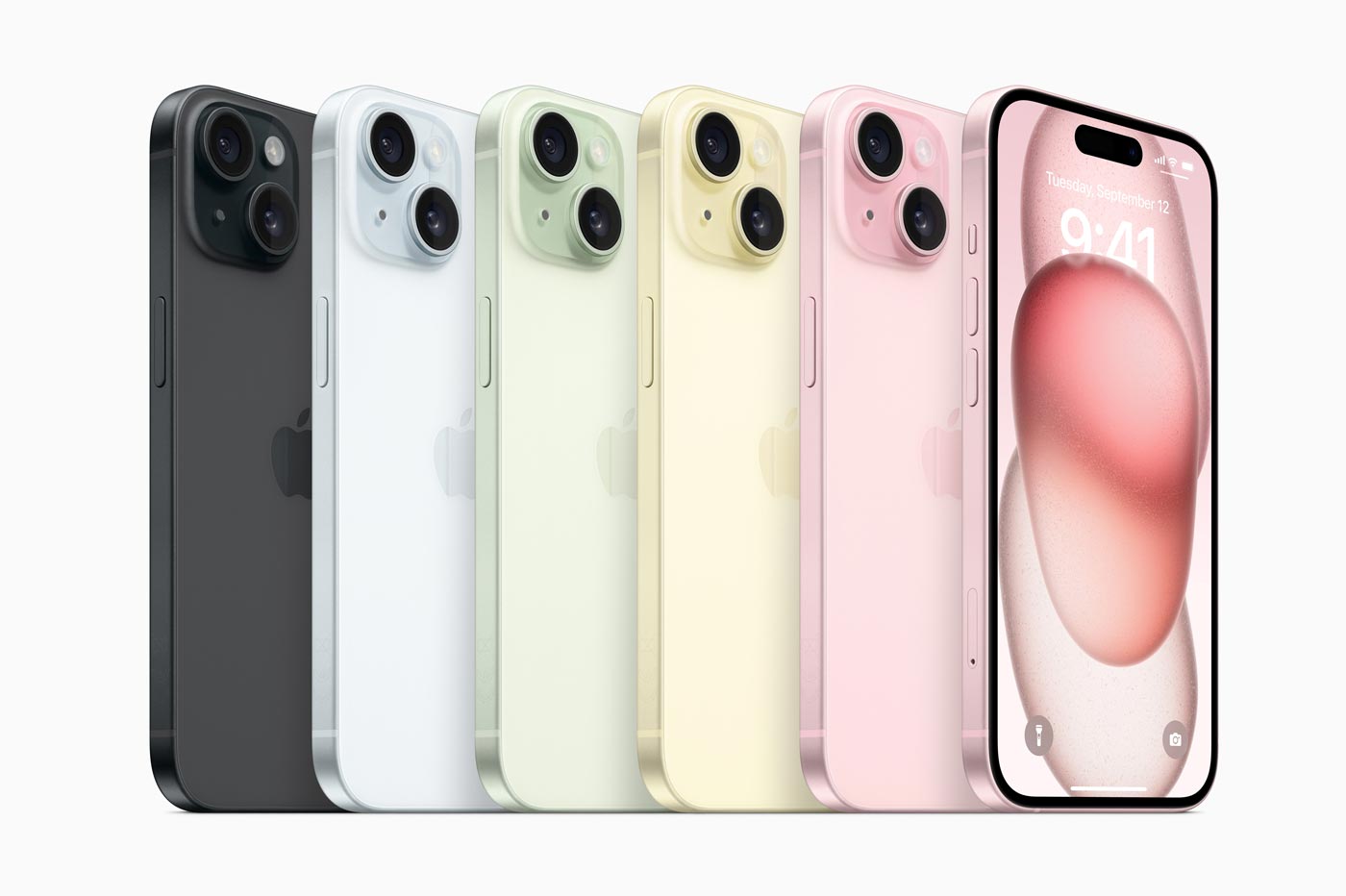 Apple iPhone 15 coloris