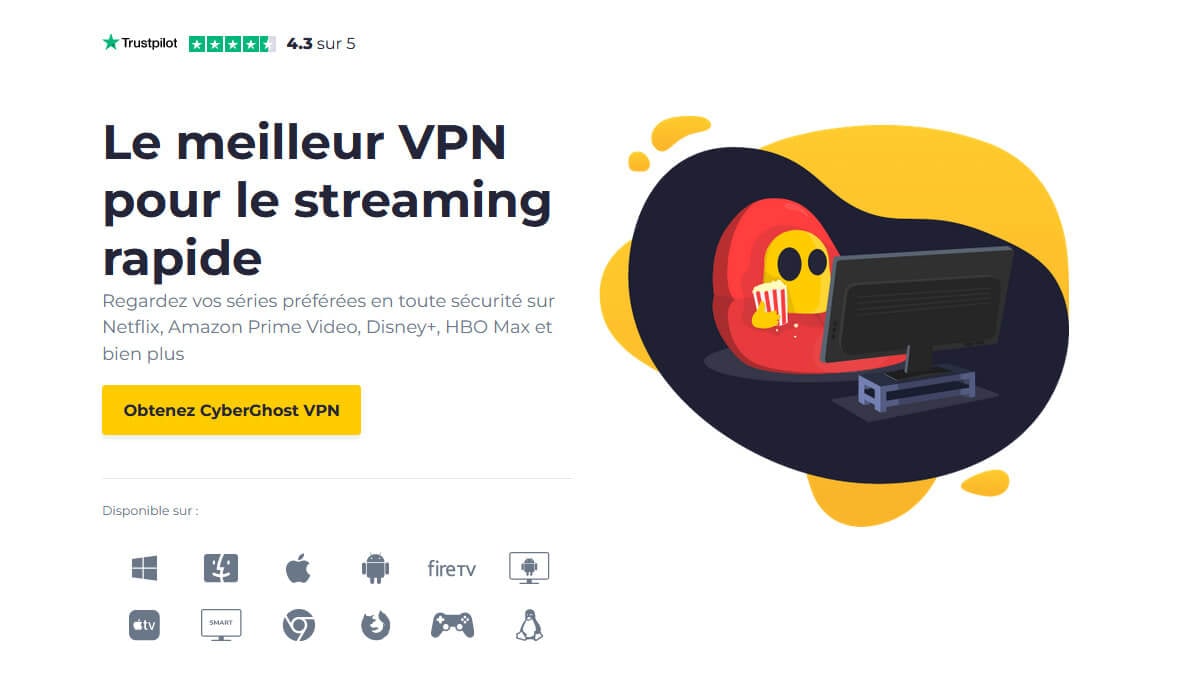 CyberGhost VPN Streaming